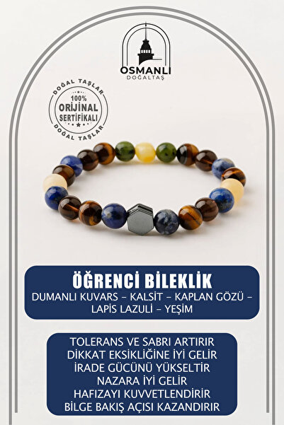 OSMANLI DOĞAL TAŞ Öğrenci Doğal Taş Bileklik
