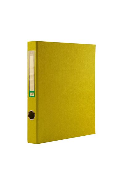 MASCO 2 Ring A4 Size Box Folder File, Yellow