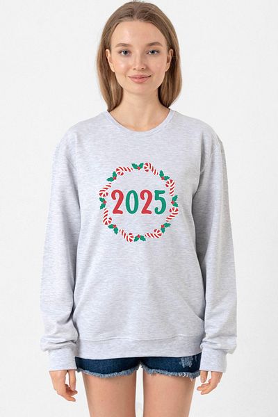 Tshirthane Christmas Holiday Wreath Grimelange Women's 2Ip Sweatshirt