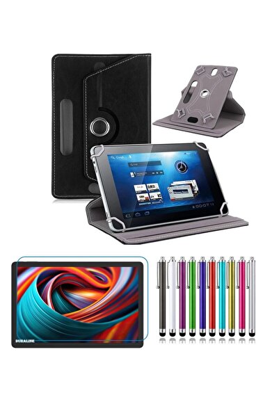 DUHALINE Casper VIA S50 11" için Standlı Tablet Kılıfı + Kırılmaz Ekran Koruy...