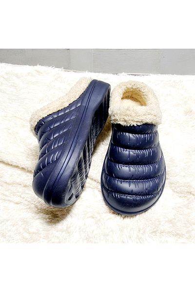 AkınalBella 36-41 Number Range Furry Inside Closed Front Eva Winter Home Street and Work Slippers