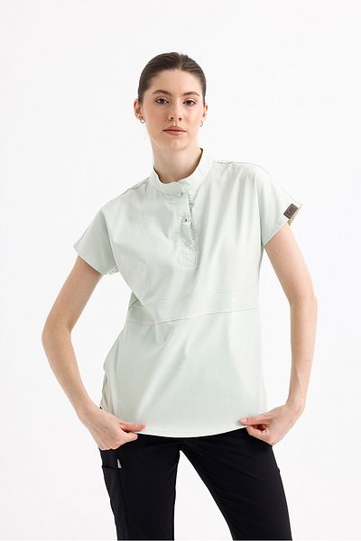 Class Üniforma Set de îmbrăcăminte Nova unisex pentru asistentă medicală și doctor, verde lycra