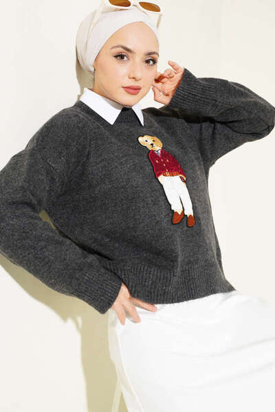 ikomteks Teddy Bear Knitwear Sweater