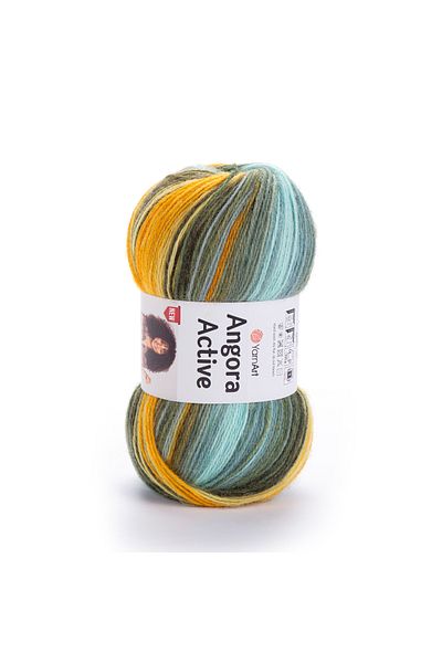 Yarnart ANGORA ACTIVE NEW - ΜΠΡΟΝΤΙ ΠΛΕΚΤΟ ΝΗΜΑΤΑ ΧΕΡΙΟΥ EBRULİ-857