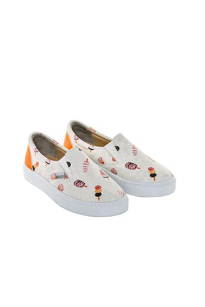 NOOSY Tenis de damă cu imprimeu colorat