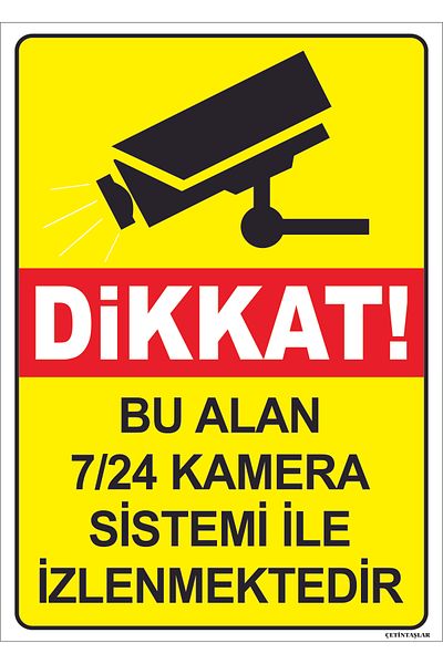 Çetintaşlar Reklam يتم مراقبة هذه المنطقة على مدار الساعة طوال أيام الأسبوع باستخدام نظام الكاميرا مقاس 20 × 30
