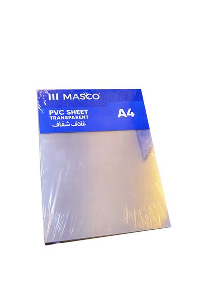 MASCO Transparent PVC Sheet, 210x297 MM