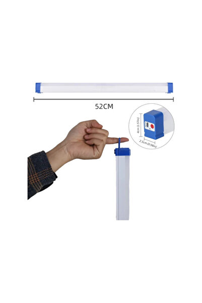 OneHouse 3 Farklı Modlu Askılı Mıknatıslı Şarjlı Led Işık 52 Cm