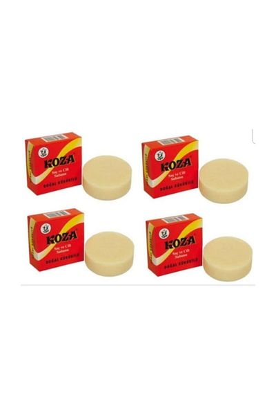 Koza صابون الكبريت الطبيعي - 100 جرام × 4 قطع