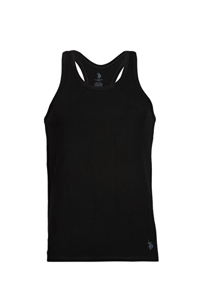 U.S. Polo Assn. Men's Black Underwear Top 50301704 -Vr046