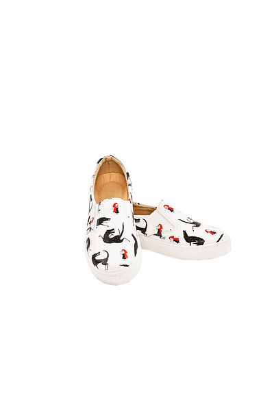 NOOSY Tenis de damă cu imprimeu colorat