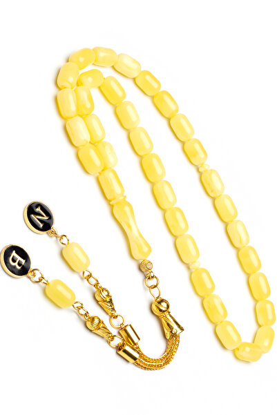 OTTOTESBİH Mărgele de rugăciune de chihlimbar cu picătură de Beirut tăiată în capsule