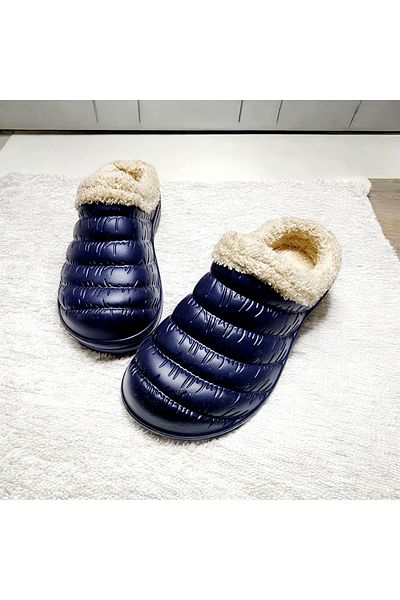 AkınalBella 36-41 Number Range Furry Inside Closed Front Eva Winter Home Street and Work Slippers