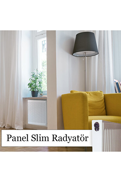 Maktek Slim Panel Radyatör İnce Radyatör Petek Kalorifer Tip22 60x140 / 600x1400 / 6,5 cm genişlik