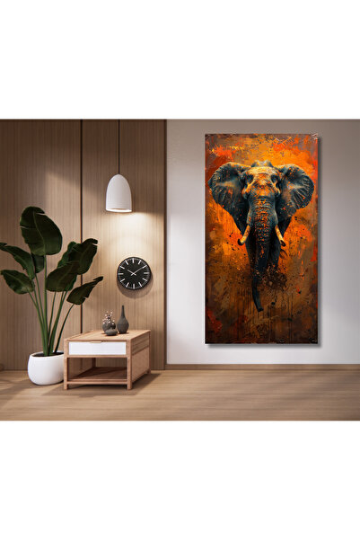 TRADE AYS Loxodonta Africana Kanvas Tablo