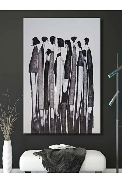idora Soyut Insanlar Dekoratif Kanvas Tablo100x150