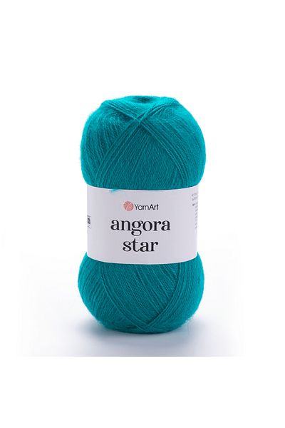 Yarnart Angora Star Χειροποίητο Νήμα Πλεξίματος Petrol Green 11448