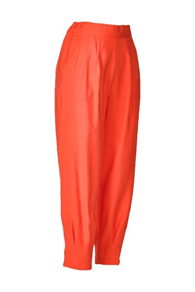 Ysatis Жіночі брюки з вузькими штанинами оранжевого кольору - Еластичний пояс 24242000119