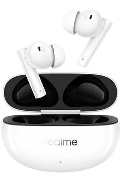 realme Buds Air 5 Wireless Earbuds with 50dB Active Noise Cancellation (Arctic White)