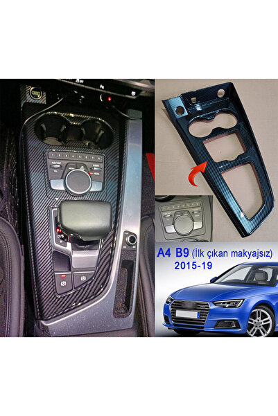 GCP German Car Parts Audi A4 B9 Uyumlu Vites Konsolu Karbon Çerçeve 2015-19
