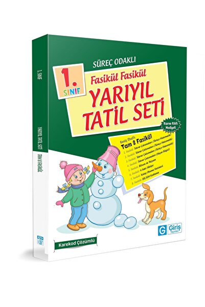 Giriş Yayınları 1. Sınıf Yarıyıl Tatil Seti Yeni