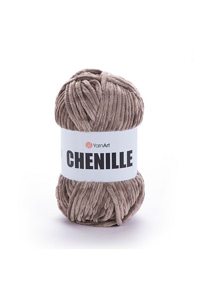 Yarnart Chenille - Πλεκτό Χέρι Νήμα Mink-554