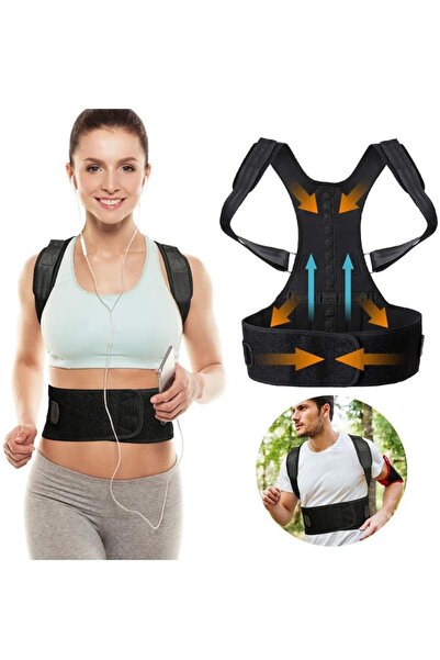 HASBY Manyetik Dik Duruş Korsesi Sırt Omuz Kamburluk Kadın Erkek Durma Aparat...