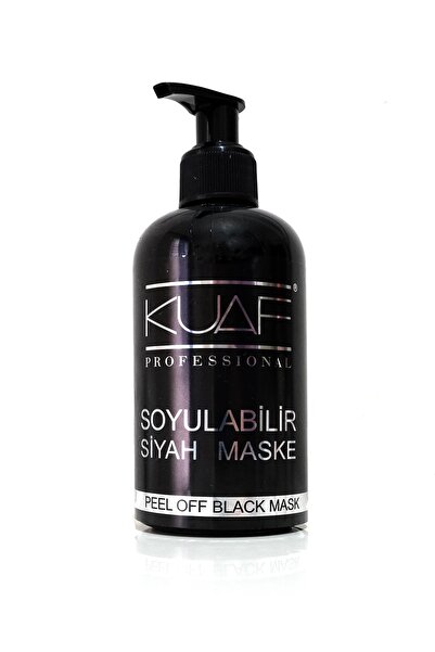 Kuaf Soyulabilir Siyah Cilt Maskesi Pompalı 250 ml