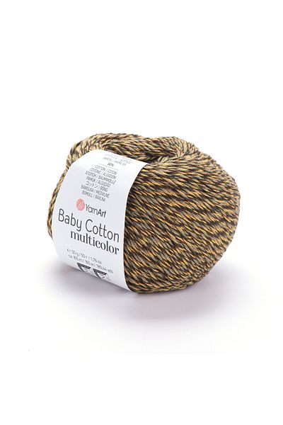 Yarnart Baby Cotton Multicolor - Μαρμάρινο Χειροποίητο Πλεκτό Σχοινί Ebruli-5219