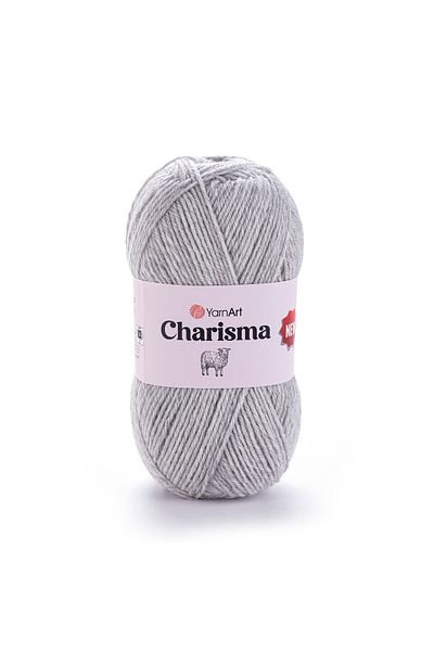Yarnart Charisma - Πλεκτό Χέρι Νήμα Ανοιχτό Γκρι-0282