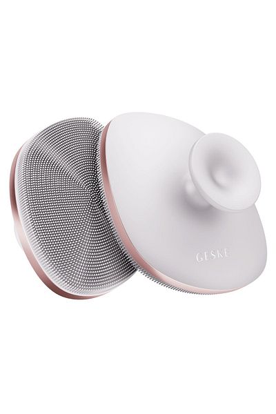 Geske Soft Silicone Body Cleansing Brush with Metal Detail |   Body Brush