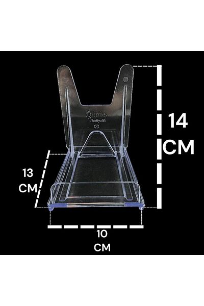 Tek-İş 14X10X13 Sliding Display Legs - No:2 Frame Plate and Plexi Knight