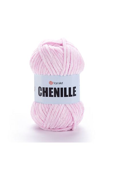 Yarnart Chenille - Πλεκτό Χέρι Νήμα Ροζ-550