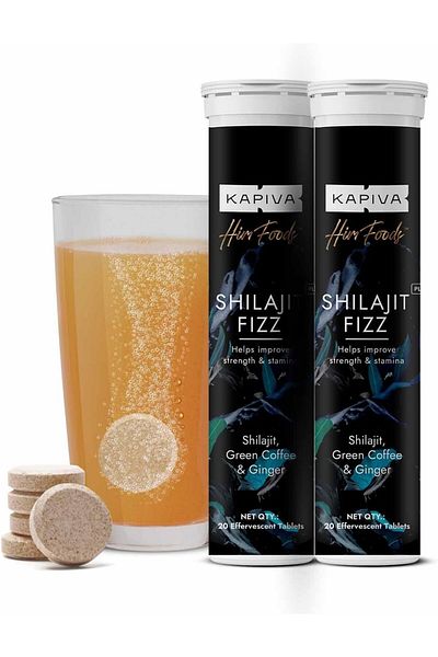 KAPİVA أقراص كابيوا بيور هيمالايا شيلاجيت الفوارة الأصلية 20 × 2