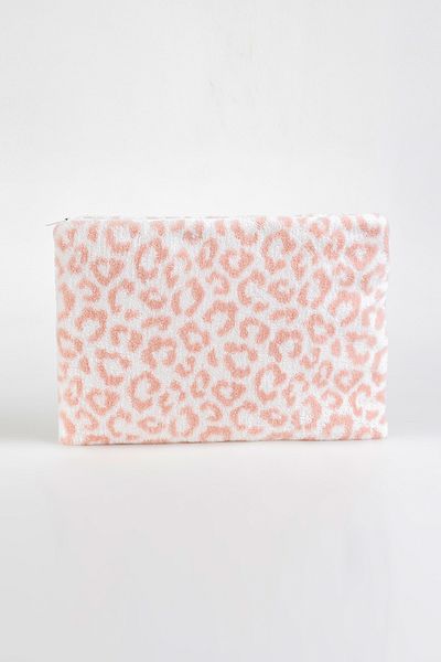 BABY KANGAROO Plush 13-14-15 Inch Leopard Pink-Brown Computer Bag, Laptop Cover, Notebook Cover