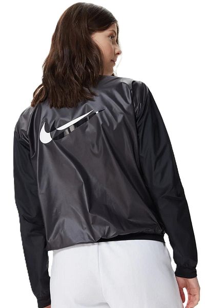Nike Black Swoosh Run Women's Running Jacket