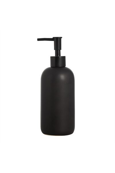 Mudo Home Matte Black Liquid Soap Dispenser