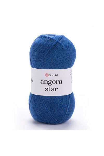 Yarnart Angora Star - Πλεκτό Χέρι Σχοινί Τζιν Μπλε-551