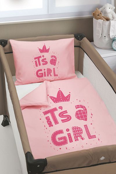Homamia 75X120 Park Bed and Crib Duvet Cover Set - Custom Printed, Without Crossbeds