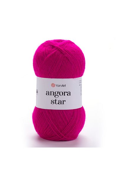 Yarnart Φούξια Angora Star Knitting 8041 - Κορδόνι χειρός