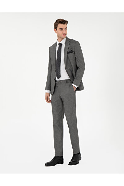 Pierre Cardin Füme Ex. Slim Fit Takım Elbise 50295112-VR058