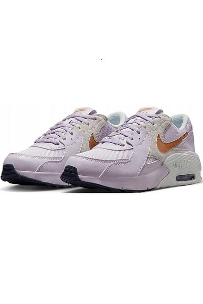Nike Air Max Excee - Genuine Leather White and Purple Sneaker