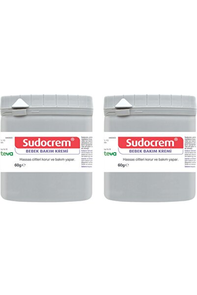 Sudocrem Bebek Bakım Kremi 60 gr 2 Adet