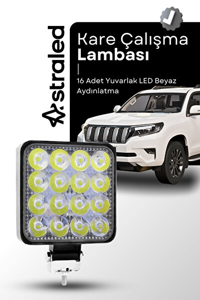 ASTRA LED 12-24V 16 LED Offroad ATV Kamyon Tır Traktör İş Makinesi