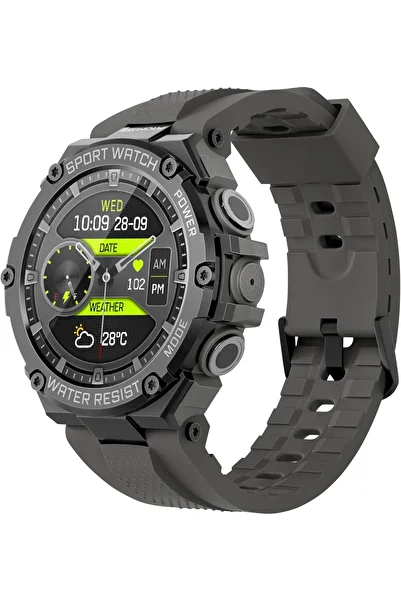 Promate Xwatch-R19 Rugged Smart Watch for Men, 1.53" Round Dial Smart Watch with Bluetooth Calling,