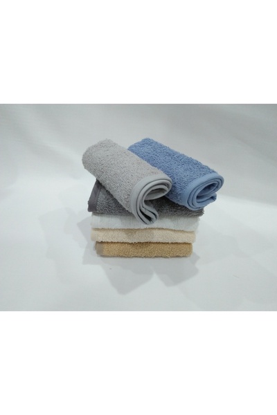 Hotel Linen Klub 6-Piece Princess Antimicrobial Face Towel, Luxury Touch and Enhanced Hygiene for Daily Use