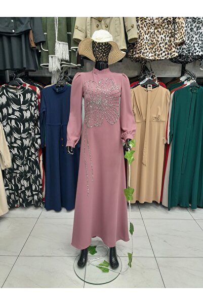 hisarpretty Taşlı abiye elbise