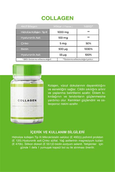 Dahafitol Collagen 30 Tablets