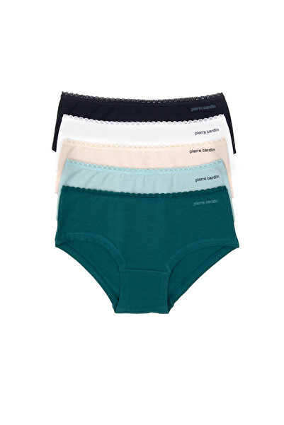 Pierre Cardin Women's 5-Piece High Waist Panties 50306758 -Vr013