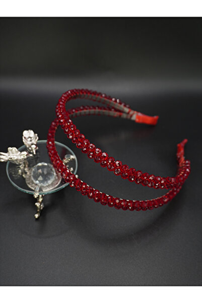 gelinmz Coroană dublă de mireasă din cristal – Potrivită pentru nunți și logo...